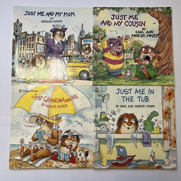 Little Critters Set of 4 Paperback Childrens Books by Mercer Mayer - Picture 1 of 13